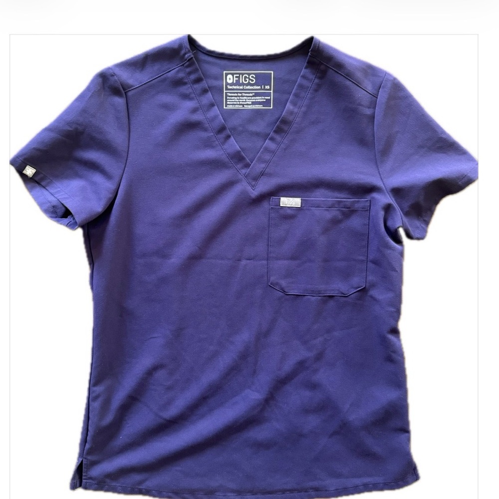 Figs Women’s Purple Jam Scrub Set XS Catarina Top Small Jogger Pant Zamora